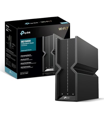 TP-Link Archer BE800 WiFi Router 7, Tri-Band BE19000Mbps, LED